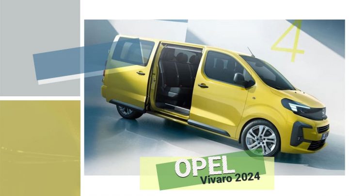 Opel Vivaro 2024: обновление с внешним и внутренним фейслифтингом