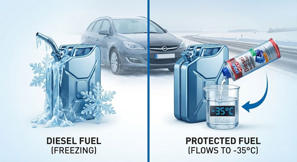 присадка для дизеля антигель